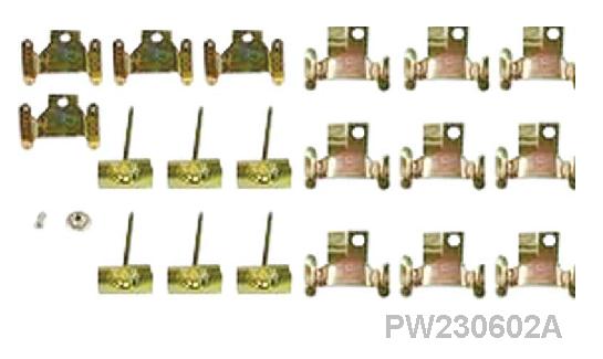 Clips: 59-60 full size Windscreen 38 pce