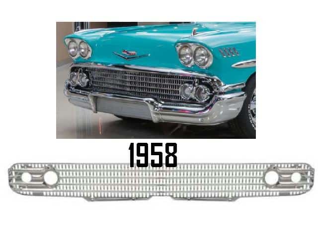 Grill Chev 58 Bel Air Impala