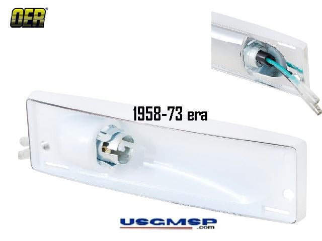 Interior Light Housing 1958 - 1967 Full size _ 1963-73 Corvette ++ various - (ea)