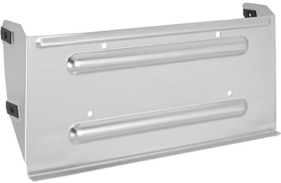 61 Chev Impala/Belair License Plate Panel - FRONT