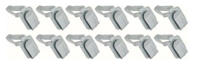 Clip Sail Panel (b pillar) interior trim retainer clip: 1967-69 Camaro Firebird  (12)