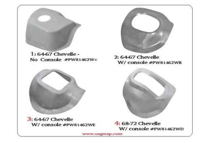 Transmission Tunnels: Chevelle / El  Camino