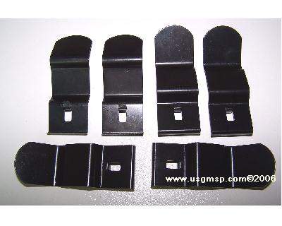 Dash PAD CLIP set: 69 Camaro (6)