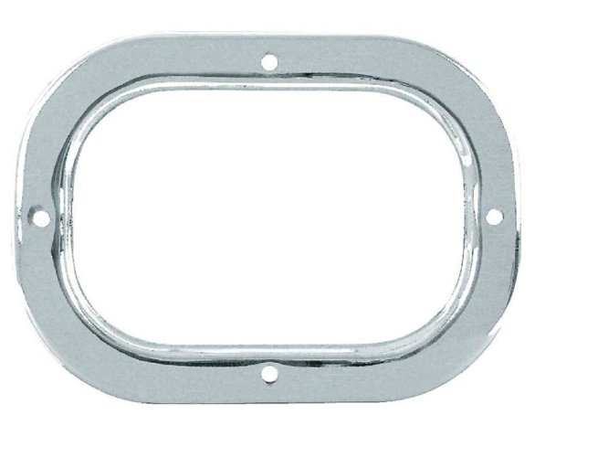 Gear Shift Boot Retainer - Manual - 4 Speed - Chrome
