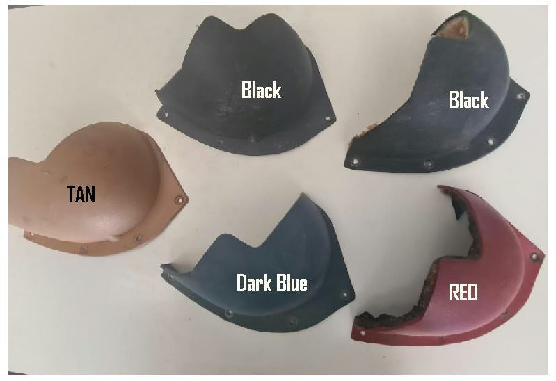 Kick Panel Vent Cover RHS 70-81 Used each - choose colour