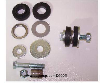 Radiator Support Panel Mount Kit: 1965 Chevy/Parisienne/ Full Si