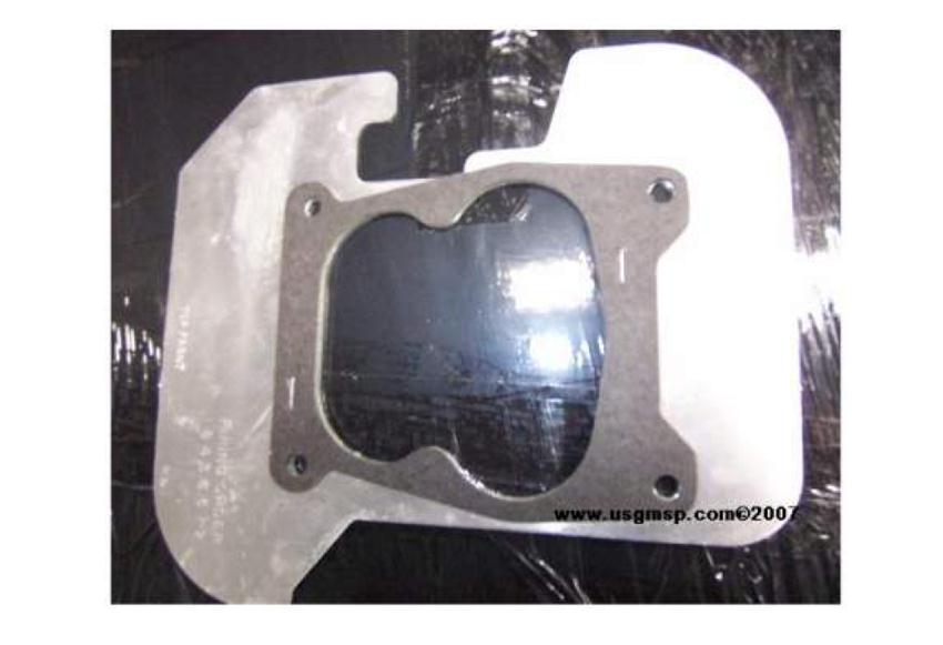 Carby Heat Shield: Rochester 4bbl (GM) (DISCO)