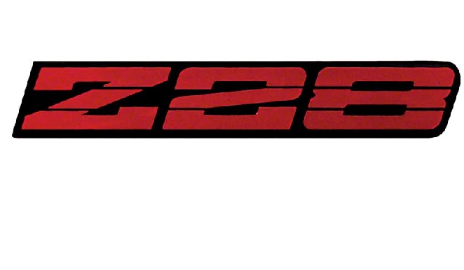 1991-92 Rocker Emblem Z/28 - Bright Red