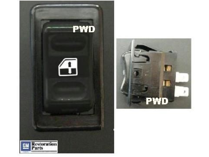 Window Switch: 84-89 Camaro