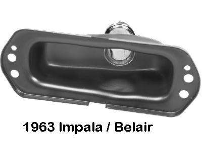 Park lamp housing: 1963 Impala / Belair. (PR)