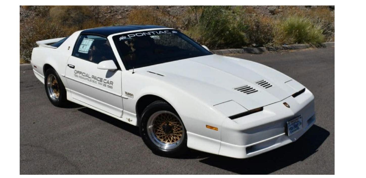 89 Indy Pace Car Decal  kit
