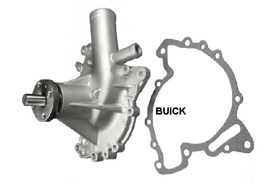 Water pump Buick V6: 76-88 various