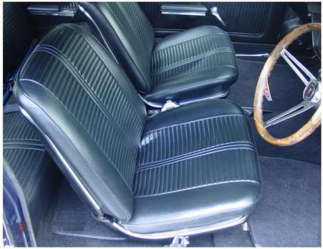 Seat Trim Set - 66 GTO / LeMans F & R