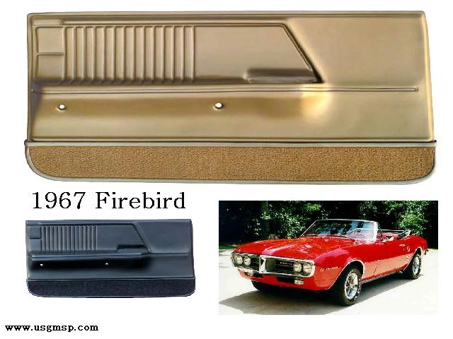 Door Trims: Firebird 1967 Deluxe Sets