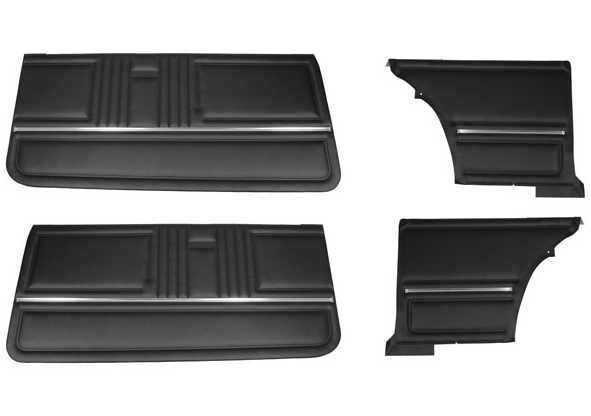 A: Door & 1/4 Trim Sets: Cam/Fbd 67F Std Asmb