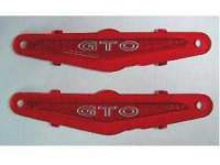 69 Pontiac GTO Rear side Marker Light Lenses (pair)