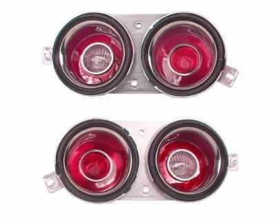 70-73 Camaro Lens Tail Lamp Assemblies (pair) - RS