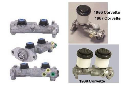 Master Cylinder: 1986-87 Corvette (Brand New) (Discontinued)