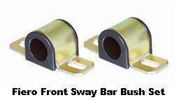 Sway Bar D Bush Set: Pontiac Fiero Front (Polyurathane kit)