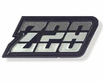 80-81 Fuel Door Emblem - SILVER