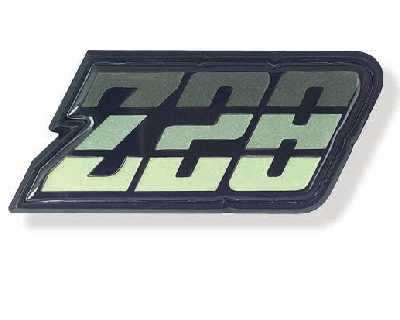 80-81 Fuel Door Emblem - GREEN