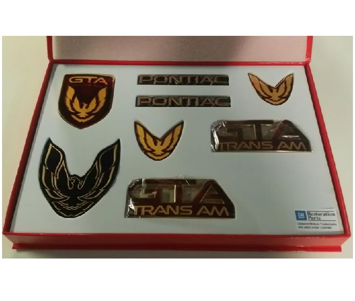 GTA Emblem Kit: 87-90 FLAME RED