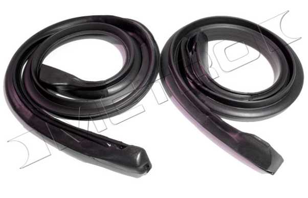 Caddy Eldo, Riviera + ROOF RAIL SEALS: 79-85 Pr