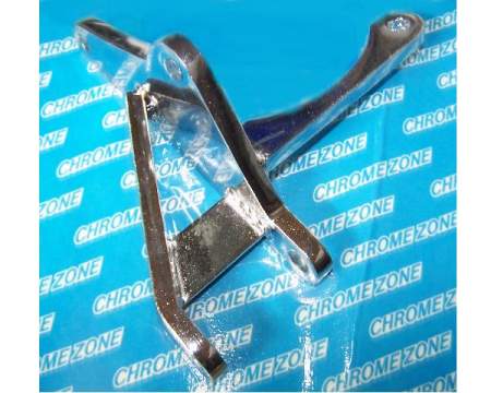 Bracket: Alternator Big Block 65-68 Lower Chrome