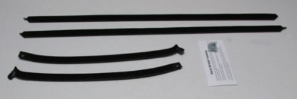 Window Felt Kit: 68 Chevelle Malibu COUPE OUTER SET (4)