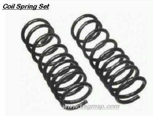 Coil Springs: Lowered 2" (50mm) 67-9 Camaro Front BB V8