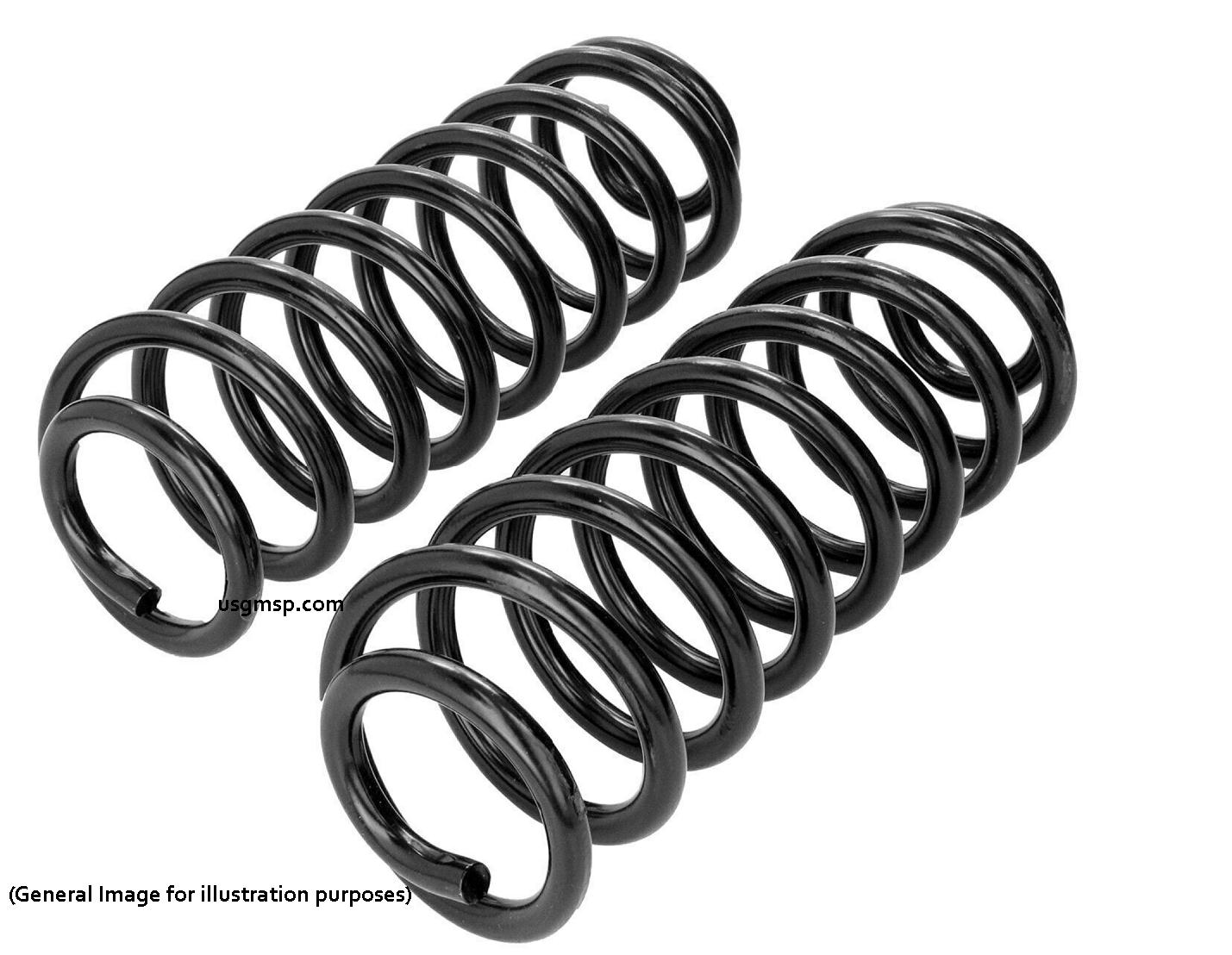 Coil Springs: Front 67 Convertible V8