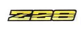 1991  Dash  Z-28 Emblem - Yellow