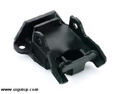 Engine Mount: Chevy V8 Locking 283-400 - Rubber