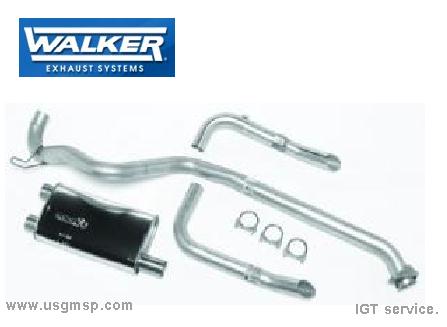 Exhaust system: Cat back 85-89F TPI