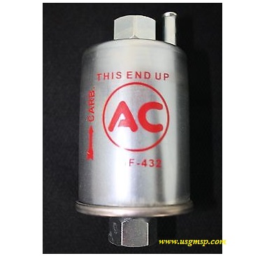 Fuel Filter: 68-71 era GM inline w/rtn pipe (Disco)