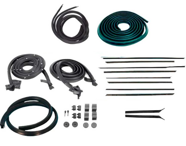 Weatherseal Kit: 63-64 Impala/ Paris 4 door HTP