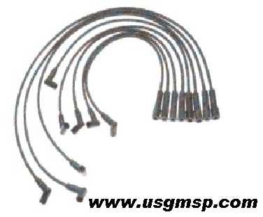 Spark Plug Lead Set: Pontiac 301 77-81 V8 (non-genuine)