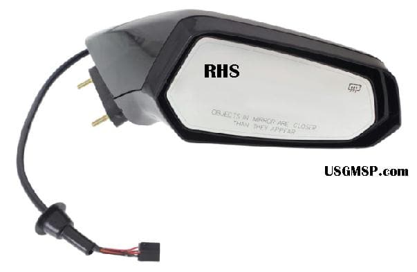 Mirror: Camaro 2010-15 Rear View - Heated Electric RHS