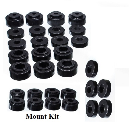 Body Mount Kit: 68-72 Chevelle /Skylark