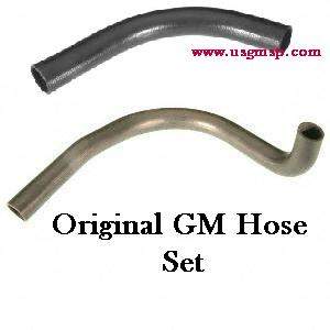 Radiator Hose Set: 67-69 Firebird V8 (GM originals)