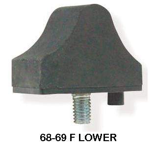 Bump Stop:FRONT Lower C/Arm  68-69F & 64-72A