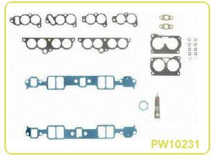 Gasket: Intake Manifold Set - 86-93 Corvette Inj