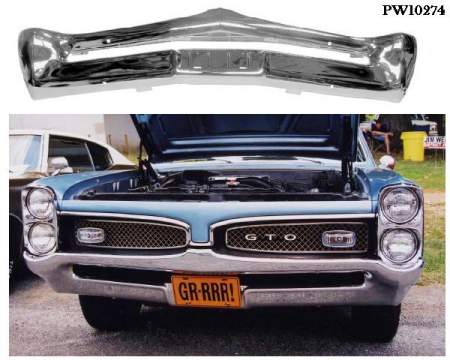 Bumper: 66-67 GTO - Front