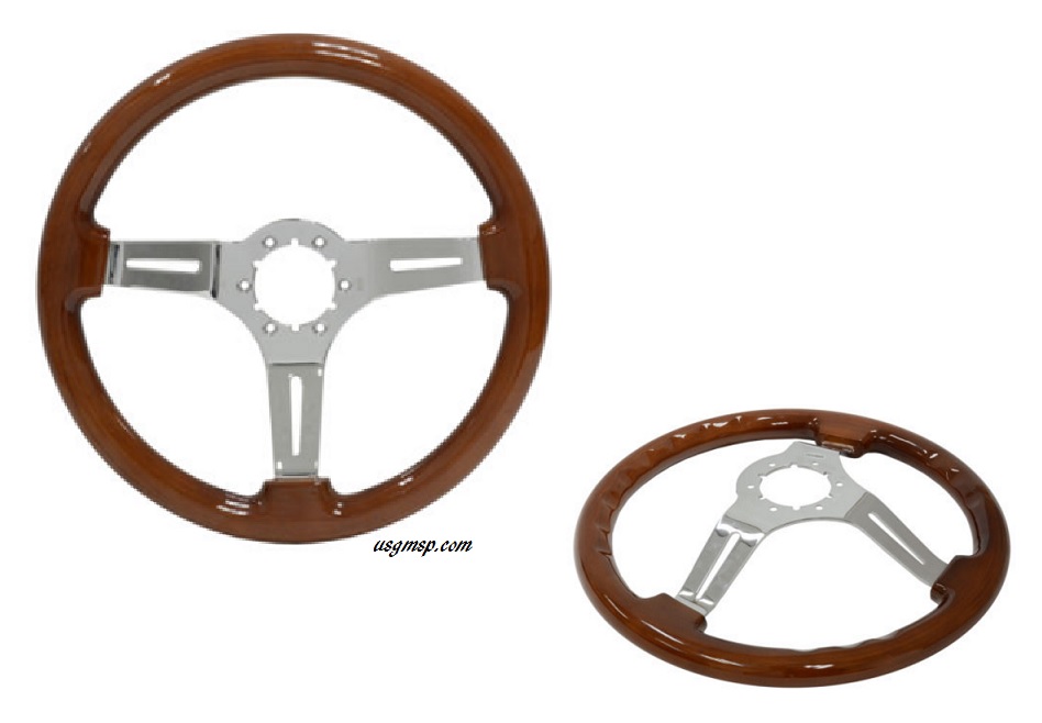 Steering wheel: Corvette 69-82 Mahogany 14\"