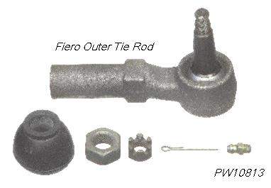 Outer Tie Rod End: Fiero 84-87