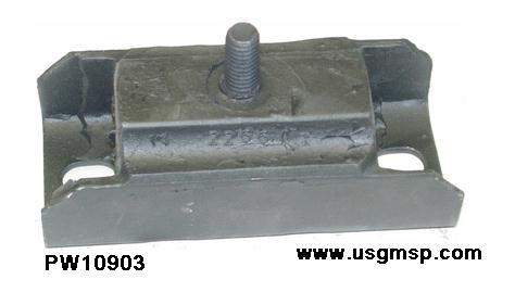 Gearbox Mount: 67-83 GM various Single Pin