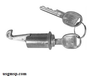 Glovebox Lock: 67-68 Firebird & Camaro