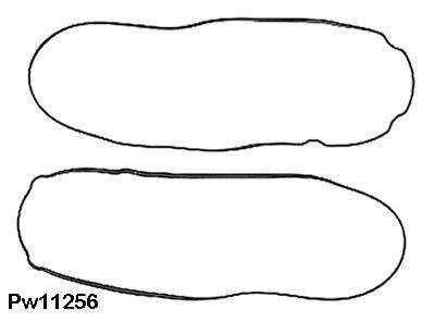 Rocker Cover Gaskets: 1999-01 F 350 V8