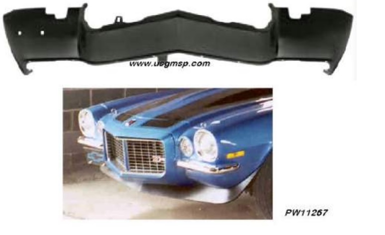 Valance Panel: 70-73 Camaro Std & Z28 Front Lower