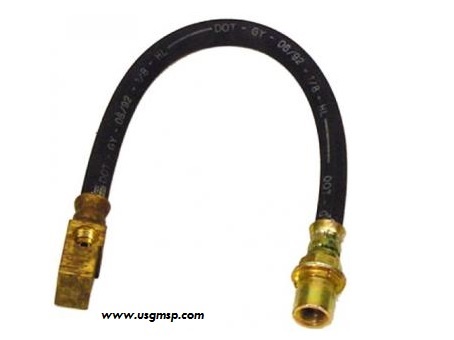 Brake Hose: Rear 79-81 Disc/Disc